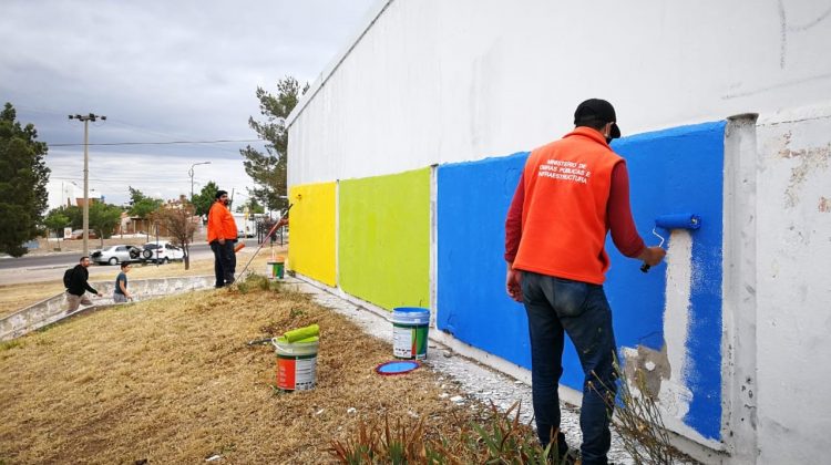 Le dan colores a los jardines maternales estatales