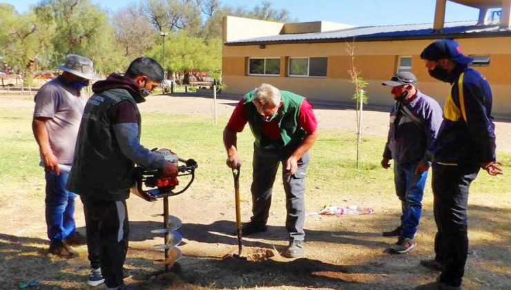 El Gobierno continúa con las capacitaciones de forestación al personal del Plan Solidario