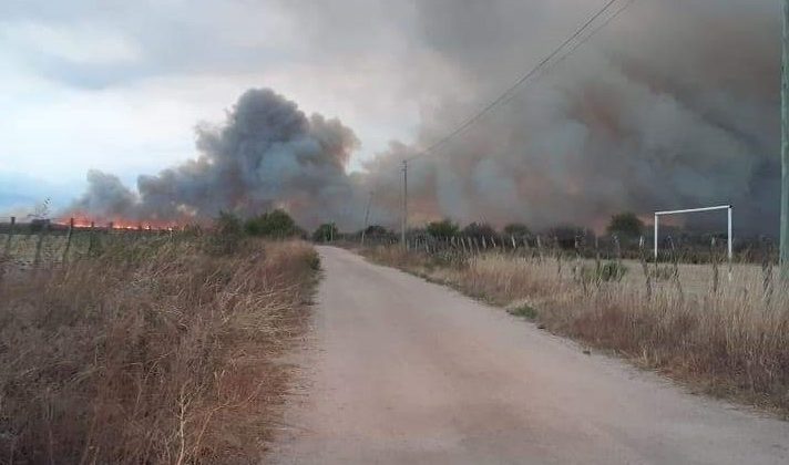 Combaten 2 incendios en el norte provincial