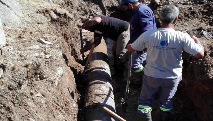 Finalizó la reparación del Acueducto Potrero de los Funes