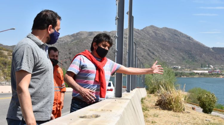 Comienzan a desarmar las defensas de hormigón en el circuito internacional Potrero de los Funes