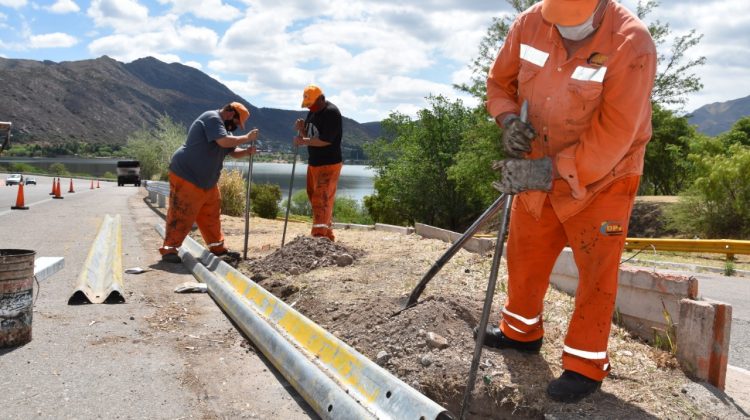 Siguen las obras en el circuito internacional Potrero de los Funes