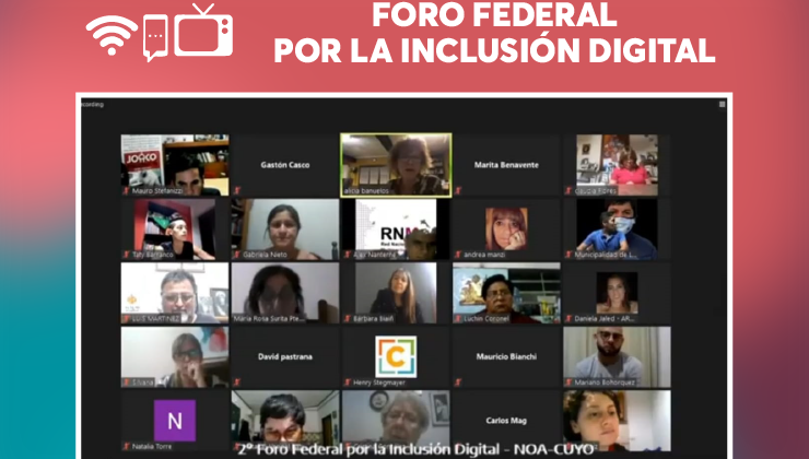 San Luis, presente en el Foro Federal por la Inclusión Digital NOA y Cuyo