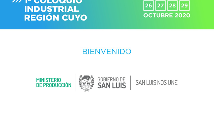 San Luis participó del 1° Coloquio Industrial Región Cuyo