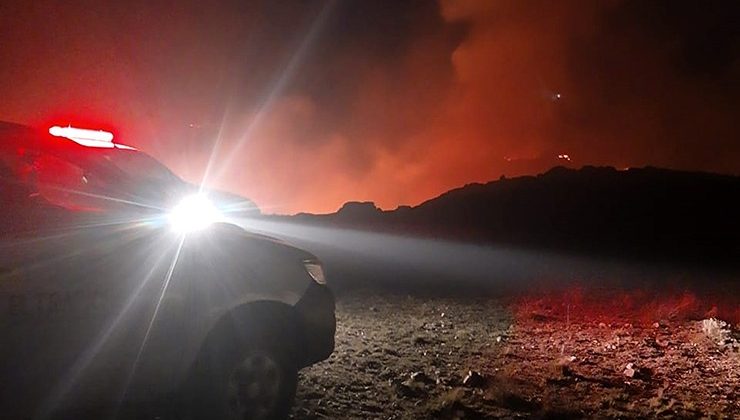 Está contenido el incendio en cercanías de Paso del Rey