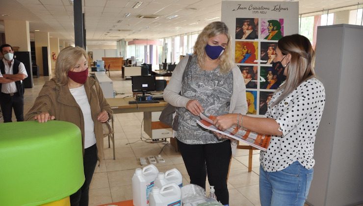 Comenzó la entrega de los primeros kits COVID-19 a escuelas de San Luis y Juana Koslay