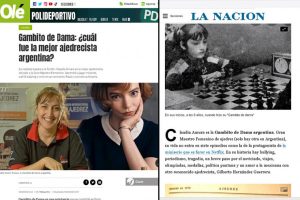 Claudia Amura: la gambito de dama argentina que supera la ficción - LA  NACION