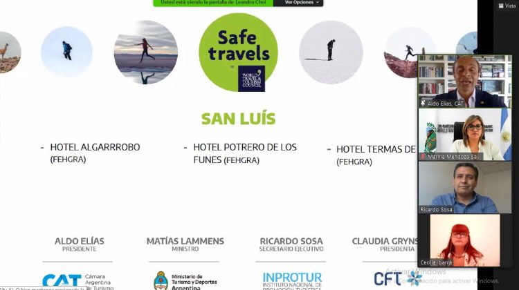 Empresas puntanas recibieron su certificación Safe Travels