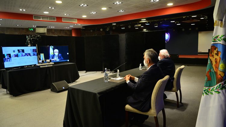 El gobernador y el ministro de Salud Pública de Nación brindaron una conferencia de prensa