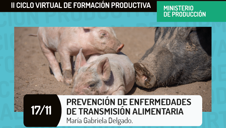 La tercera charla del II Ciclo Virtual de Formación Productiva se realizará el martes 17 de noviembre