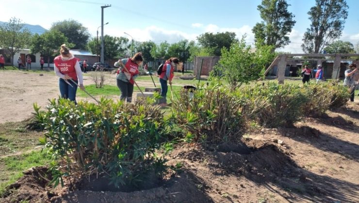 El barrio Eva Perón vivió un “Miércoles Verde”