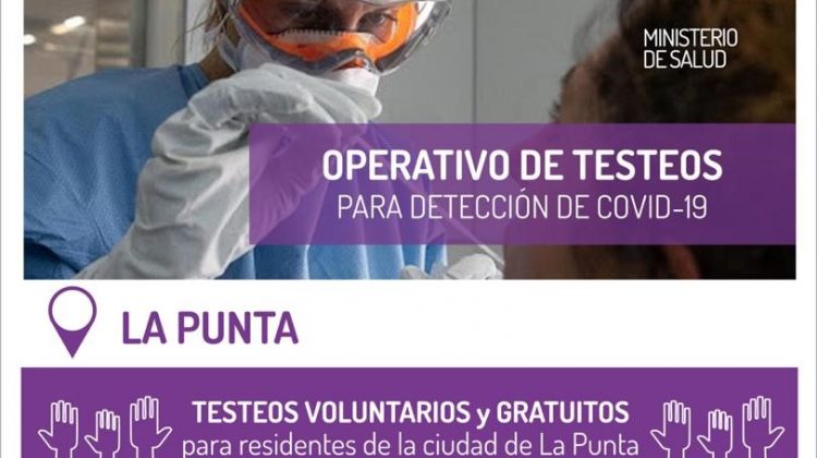 La Punta: realizarán testeos voluntarios y gratuitos durante este fin de semana