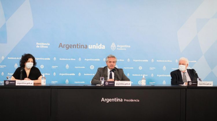 El Gobierno nacional extendió la cuarentena y departamentos de 10 provincias continúan en aislamiento