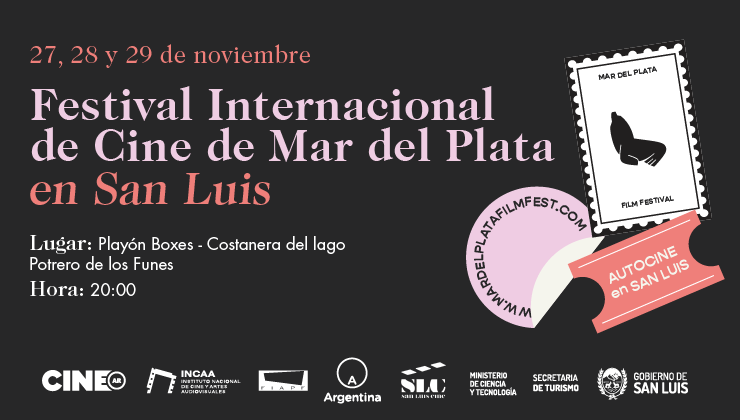 El Festival de Cine de Mar del Plata llega a San Luis