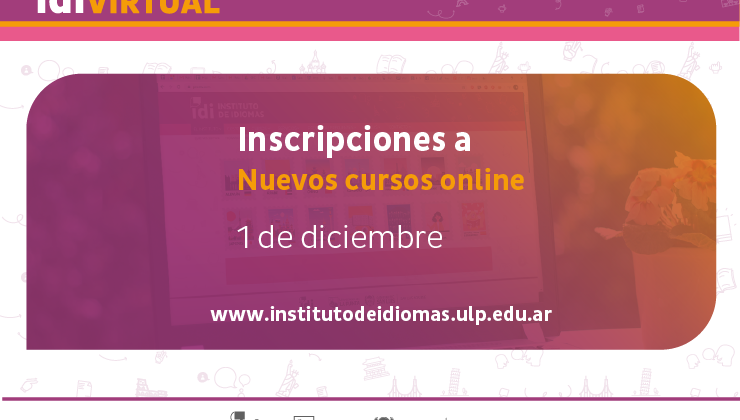 El Instituto de Idiomas ULP presenta la oferta de cursos para el 2021