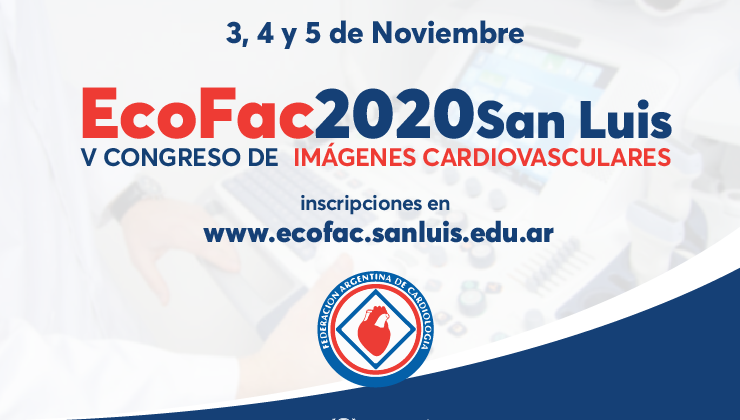 De forma online, se llevará a cabo el V Congreso Argentino de Ecocardiografía e Imágenes en Cardiología