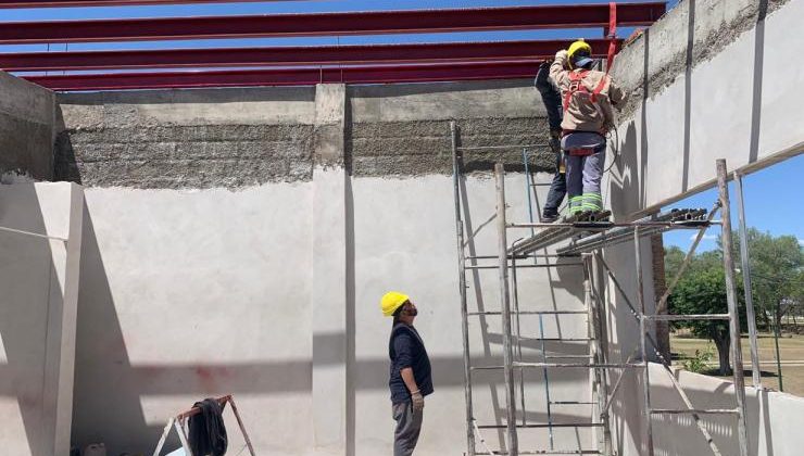 El Colegio “General Manuel Belgrano” de La Toma avanza a toda marcha