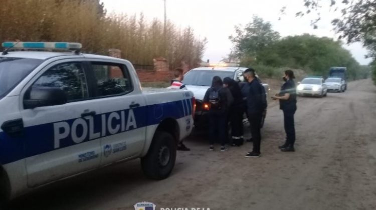 La Policía descubrió una fiesta clandestina en Villa Mercedes