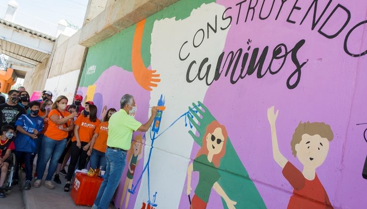 El gobernador participó de la jornada para reflexionar sobre los derechos de las personas con discapacidad