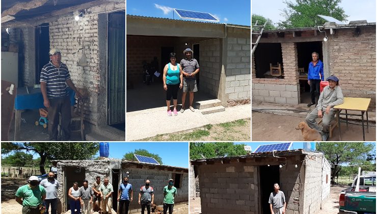 Pequeños productores rurales recibieron equipos solares fotovoltaicos