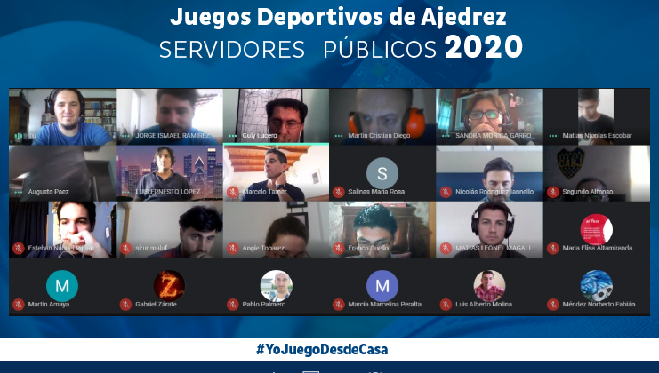 Los tableros digitales coparon los Juegos Deportivos Servidores Públicos 2020