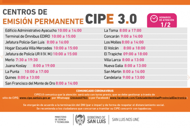 Dan A Conocer Los Horarios De Verano De Los Centros De Emisi n CIPE 3 0 