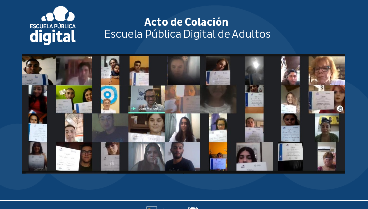 Más de 360 alumnos terminaron el nivel secundario en la Escuela Pública Digital de Adultos