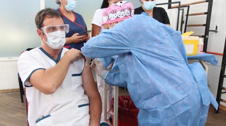 Comenzaron las vacunaciones de la segunda dosis contra el Coronavirus en el Hospital San Luis