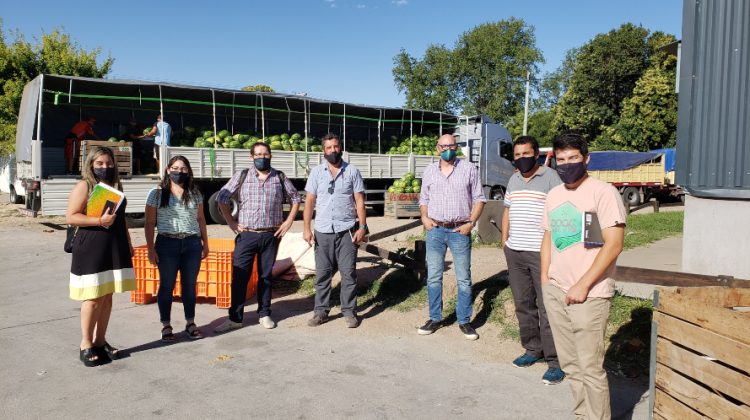 Integrantes del Ministerio de Producción visitaron el Mercado de Abasto de Río Cuarto