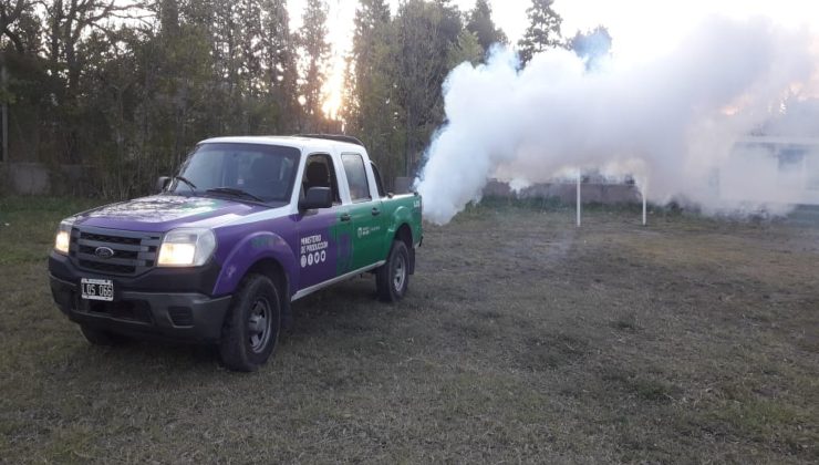 En febrero, el Gobierno provincial continúa con las fumigaciones contra el dengue