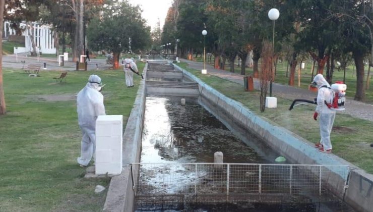 Comenzaron las fumigaciones en los parques provinciales