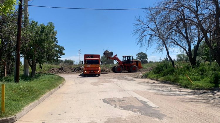 Trabajan en la puesta en valor del Parque Industrial Norte