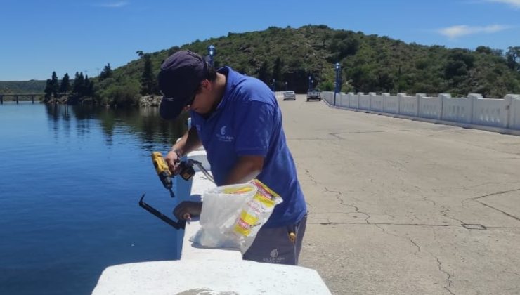 San Luis Agua continúa con la puesta en valor de los diques provinciales