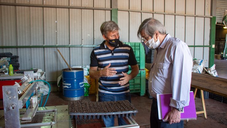 Sol Puntano recibió la visita del gerente de la Cámara de Industria de Villa Mercedes