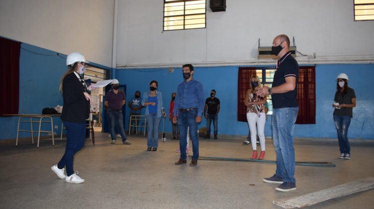 Los alumnos de la “Condarco” se encontrarán con una renovada escuela