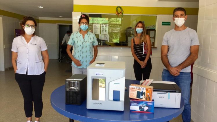 El Gobierno de San Luis entregó equipamiento en los Hospitales de Luján, Candelaria y Unión