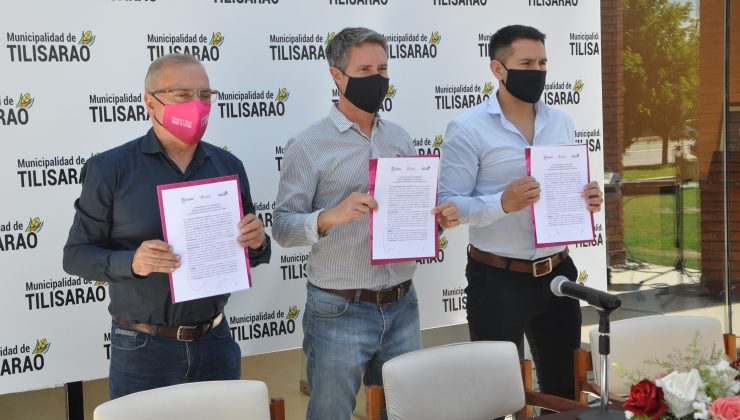 Firmaron un convenio marco para la llegada de la UPrO en Tilisarao