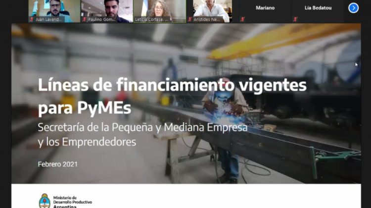 Con buena cantidad de participantes se desarrolló la jornada de difusión sobre financiamiento para pymes