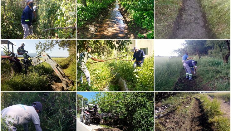 San Luis Agua realiza la puesta en valor de diversos canales de riego del departamento Ayacucho