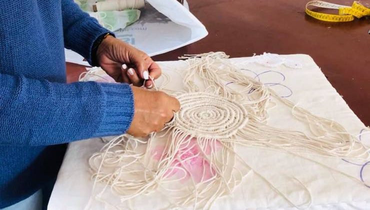 Taller de Macramé: comenzó el dictado de clases