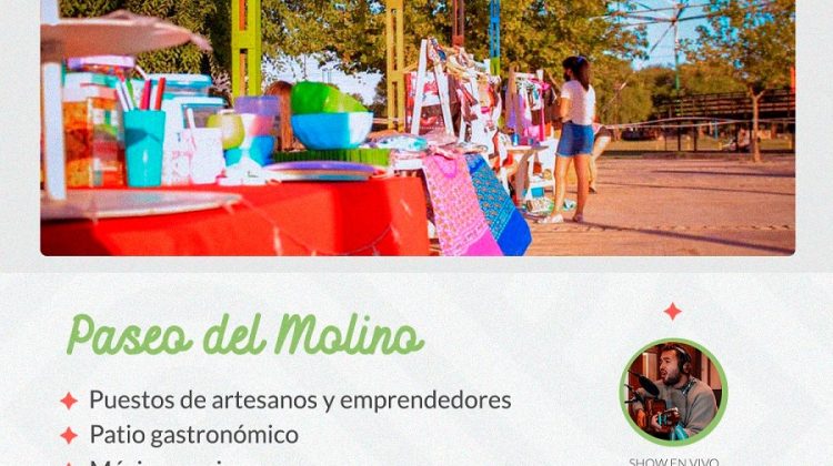 El “Paseo del Molino” se inaugura este sábado en el Complejo Molino Fénix