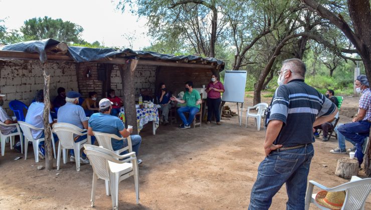 Avanza la conformación del primer grupo de pequeños productores caprinos del norte provincial