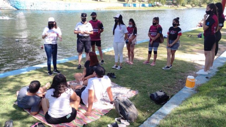 El fin de semana la campaña llegó a las Termas y Salinas