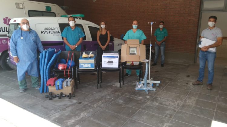 El Hospital de La Toma reforzó sus servicios de kinesiología y laboratorio