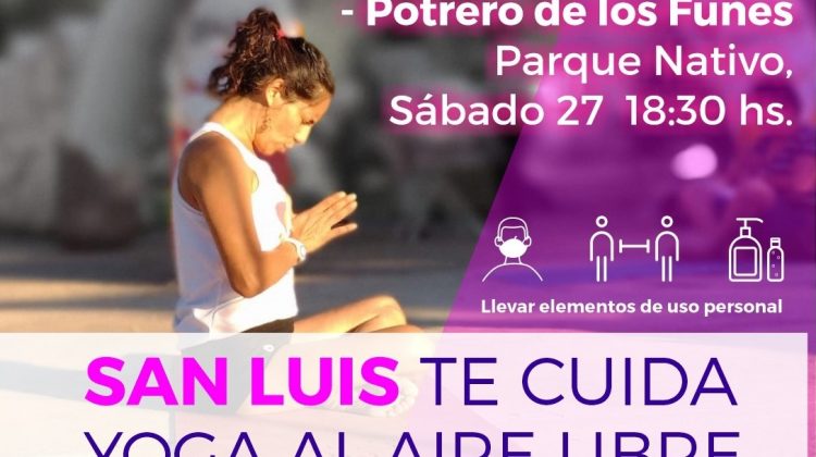 El ciclo de yoga al aire libre culmina este fin de semana