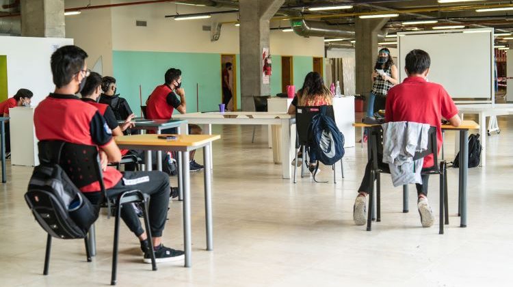 Las escuelas generativas de La Pedrera tuvieron un positivo inicio de clases