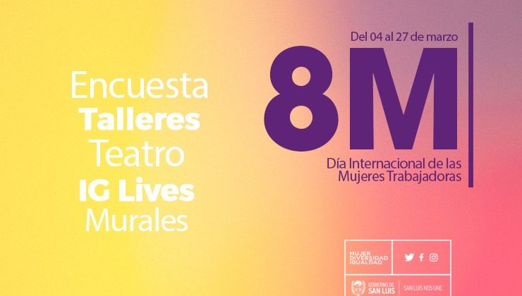 Organizan actividades por el “Día Internacional de las Mujeres Trabajadoras”