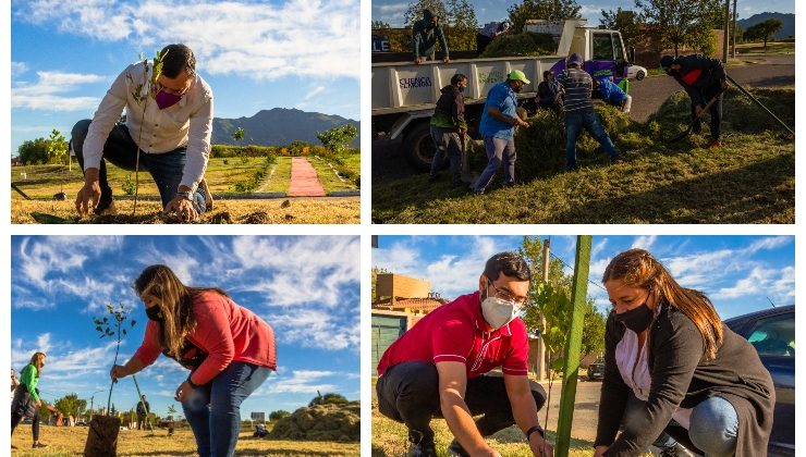 Una nueva jornada ambiental de “Miércoles Verde” llegó a los barrios 148 y 157 Viviendas