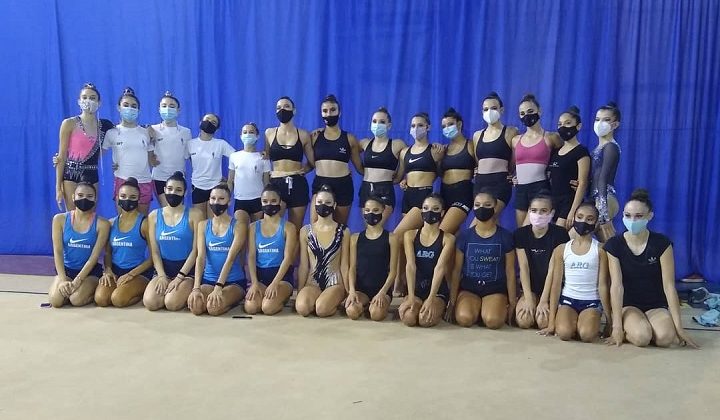 Gimnasia rítmica: por primera vez, seis gimnastas puntanas ingresaron al grupo élite de la Selección Argentina