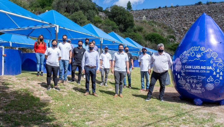 San Luis Agua reinauguró la Estación de Piscicultura Río Grande